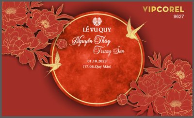 File gốc Backdrop sân khấu đám cưới 2024 vector #62 (chuẩn màu) cho in offset