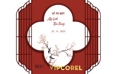 Ảnh gốc file in lụa Backdrop sân khấu đám cưới 2024 vector #66 chi tiết