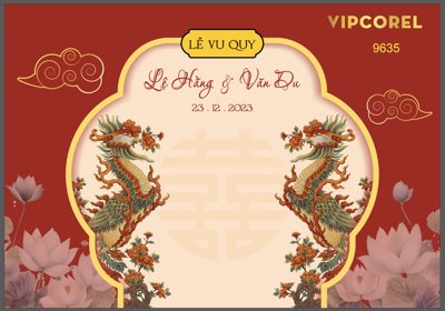 Download file gốc Backdrop sân khấu đám cưới 2024 vector #70 (độ nét cao)