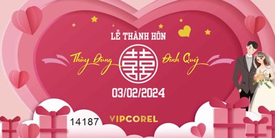 File gốc Backdrop sân khấu đám cưới 2024 vector #92 (PNG) chất lượng cao