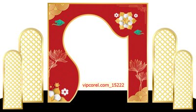 Tải file gốc Backdrop trang trí đám cưới 2025 wedding vector #120 (bản PSD) đầy đủ layer