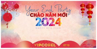 File gốc Backdrop year end party chào năm mới 2024 #41 (dành cho quảng cáo)