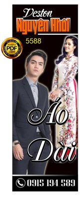 Tải file Biển đức Veston Nguyễn Khôi - áo dài file corel (ảnh gốc) file AI/EPS