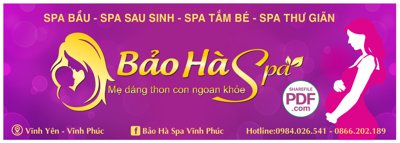 Tải file Biển Bảo Hà Spa - mẹ dáng thon con ngoan khỏe file PDF & CDR (ảnh gốc) in gạch men