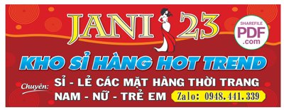 File ảnh Biển Jani 23 - Kho sỉ hàng hót Trend file PDF & CDR (gốc) in decal dán tường