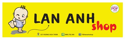 File tranh Biển Lan Anh Shop baby file PDF & CDR (gốc) in vải canvas
