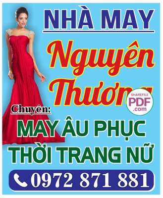 Tải file Biển Nhà may Nguyên Thương - may âu phục file PDF & CDR (ảnh gốc) độ phân giải 300dpi