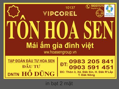 File gốc Biển QC Tôn Hoa Sen mái ấm gia đình Việt (AI/EPS) cho in ấn