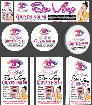 File in trần Biển QC chuyên nối mi EyeLash file corel (bản gốc) mây trời