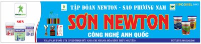 File tranh gốc Biển QC tập đoàn sơn Newton - sao phương Nam (bản đẹp) độc quyền