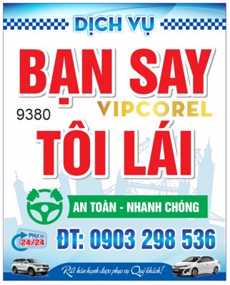 Tải file Biển dịch vụ Bạn say tôi lái file vector (PSD) cho in tranh kính