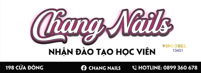 File in trần Biển quảng cáo Chang Nails - làm móng file corel (bản gốc) bầu trời