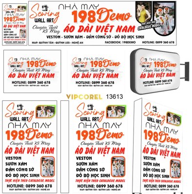 Tải file Biển quảng cáo nhà may áo dài việt Nam 198 (ảnh gốc) file AI/EPS