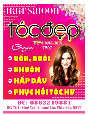 File gốc Biển vẫy Hair Salon Tóc Đẹp - uốn duỗi nhuộm gôi (phong cách) tối giản