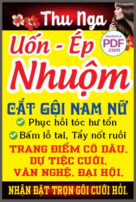 File in trần Biển vẫy Thu Nga Uốn - Ép Nhuộm file PDF & CDR (bản gốc) mây trời