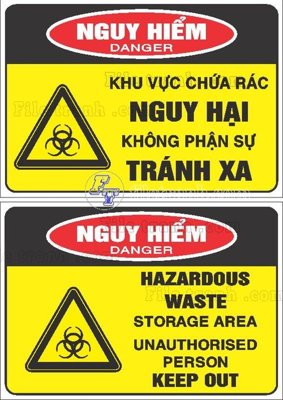 File tranh quảng cáo Bien canh bao cong ty (6) (file gốc) chuyên nghiệp