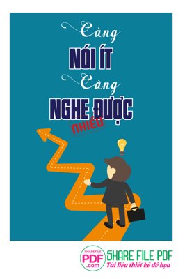 Download file tranh PSD Càng nói ít - càng nghe được nhiều file vector PDF để chỉnh sửa