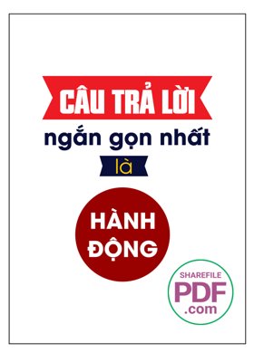 Download file gốc Câu trả lời ngắn gọn nhất là hành động file vector PDF (dùng cho in ấn)