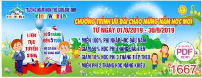 File ảnh Chương trình chào mừng năm học mới file PDF & CDR (gốc) in standee