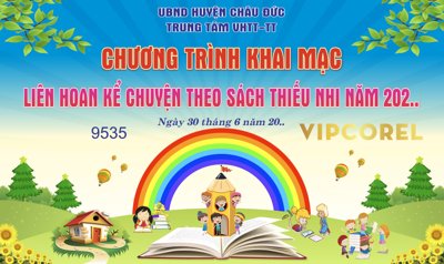 File in ấn cao cấp Chương trình liên hoan kể chuyện theo sách thiếu nhi (file gốc)
