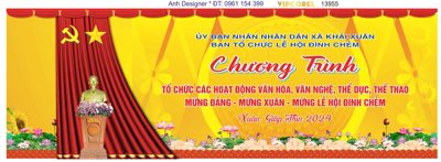 File gốc Chương trình tổ chức các hoạt động văn hóa, văn nghệ (cho in ấn) từ Filetranh.com
