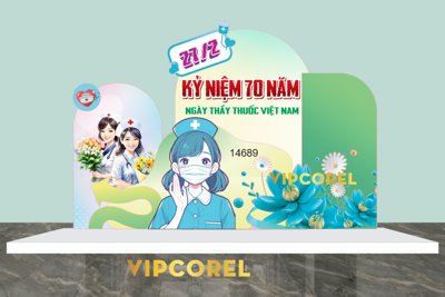Tệp tin gốc Decor kỷ niệm ngày thầy thuốc Việt Nam 27-2 (chất lượng cao) Decor kỷ niệm ngày thầy thuốc Việt Nam 27-2