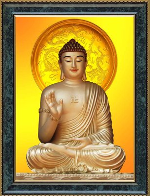 Ảnh gốc Download Tranh 3D Phật Giáo chất lượng cao #168 (độ nét cao) in mica