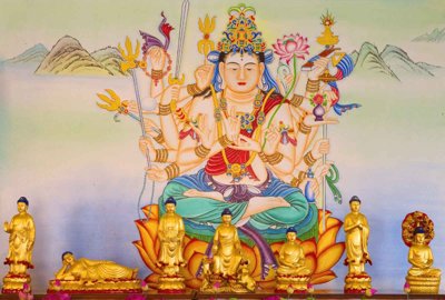 File gốc Download Tranh 3D Phật Giáo chất lượng cao #306 (in lụa) chi tiết cao