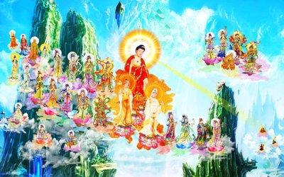 File tranh Download Tranh 3D Phật Giáo chất lượng cao #308 (ảnh gốc) in trần nhà