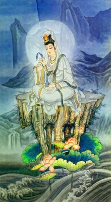 File tranh Download Tranh 3D Phật Giáo chất lượng cao #74 (ảnh gốc) in trần nhà