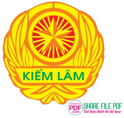 File ảnh Download logo Kiểm Lâm file vector PDF (gốc) in quảng cáo ngoài trời