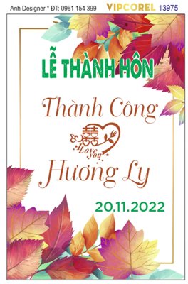 File tranh File corel bảng tên đám cưới #11 vector (ảnh gốc) không bị mờ