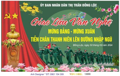 File PSD File corel tiễn chân thanh niên lên đường nhập ngũ (gốc) cho designer