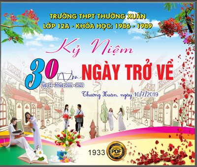 Download file gốc Gần 100 file market Backdrop họp lớp - kỷ niệm ngày ra trường (in lụa) cao cấp