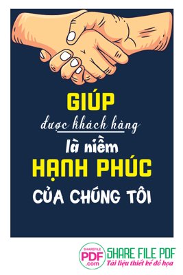 Hình ảnh file gốc in trần nhà Giúp được khách hàng là niềm hạnh phúc của chúng tôi file vector PDF
