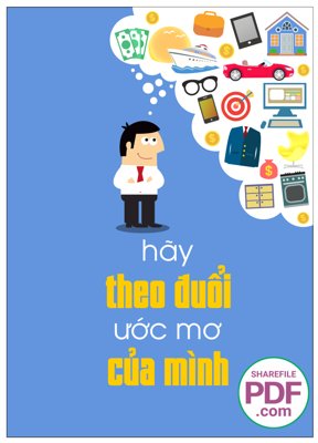 File tranh Hãy theo đuổi ước mơ của mình file vector PDF (gốc) chủ đề thành phố