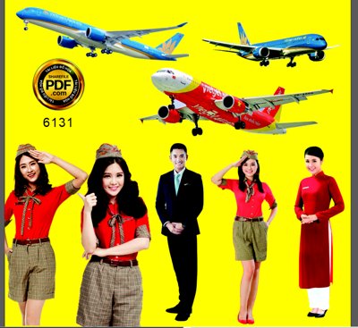 Tải file Hình ảnh tiếp viên hàng không tách nền và máy bay (gốc) chủ đề hoa sen