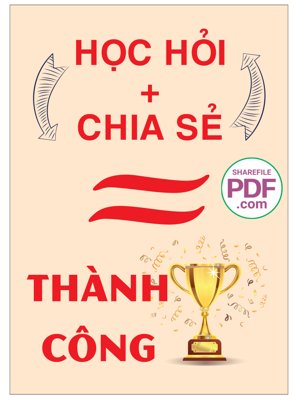 Download file gốc Học hỏi + chia sẻ = thành công file PDF & CDR (in mica) 3D