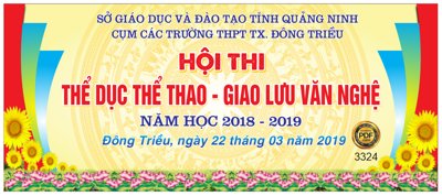 File tranh quảng cáo Hội thi thể dục thể thao - giao lưu văn nghệ file Corel (download file gốc)