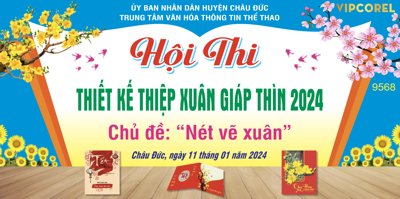 File in trần Hội thi thiết kế thiệp xuân Giáp Thìn 2024 (bản gốc) phong cảnh