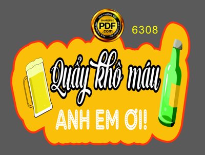 File gốc Hashtag đám cưới "Quẩy khô máu anh em ơi!" file cdr x7 (trang trí) cho phòng khách
