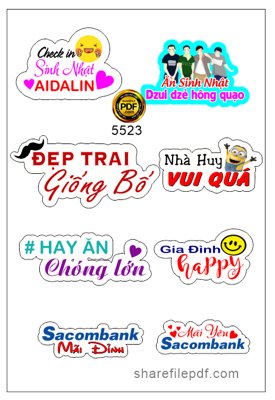 File PSD Hashtag đám cưới họp lớp sinh nhật đẹp #7 (bản gốc) độ phân giải cao