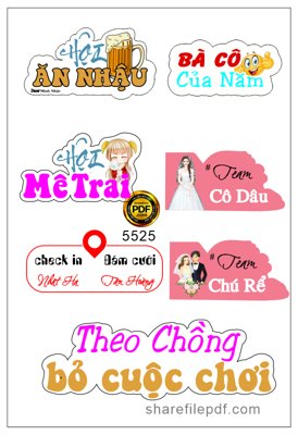 File PSD Hashtag đám cưới họp lớp sinh nhật đẹp #9 (gốc) nhiều lớp (multi-layer)