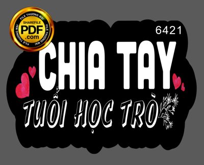 Tải file Hastag họp lớp "Chia tay tuổi học trò" file cdr x7 (gốc) làm tranh trang trí