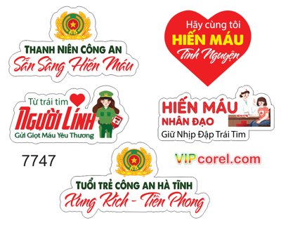 Tải file gốc Hastag hiến máu tình nguyện file vector corel (in khổ lớn) quảng cáo