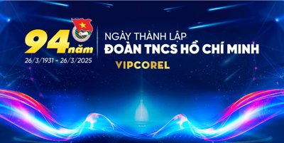File PSD Kỷ niệm Thành lập đoàn TNCS Hồ Chí Minh file corel (bản gốc) dễ dàng edit