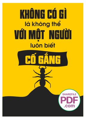 Download file gốc Không có gì là không thể với một người luông biết cố gắng (độ nét cao)