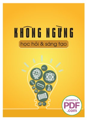 Tải file gốc Không ngừng học hỏi & sáng tạo file vector PDF (bản PSD) chỉnh sửa được