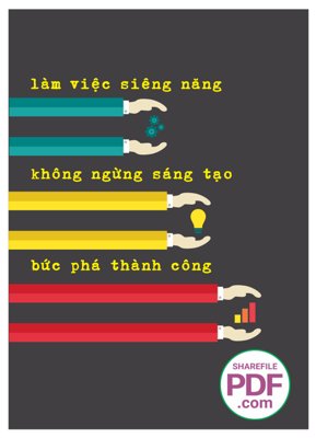 File gốc Làm việc siêng năng không ngừng sáng tạo (trang trí) phòng làm việc