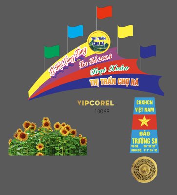 File ảnh Lễ hội - cổng trại 2024 trại xuân thị trấn Chợ Rã (gốc) in Hiflex